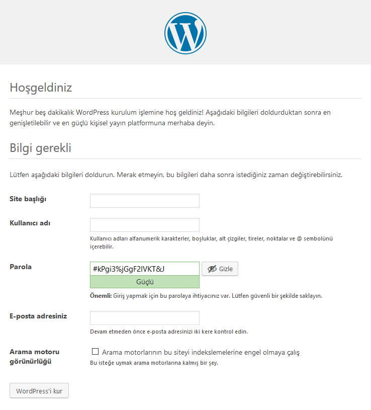 WAMP ile Localhostta WordPress Kurulumu